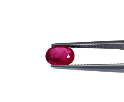 Natural Ruby Mozambique Oval 8x6 MM