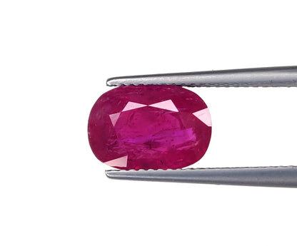 Natural Ruby Mozambique Oval 4.16 carat
