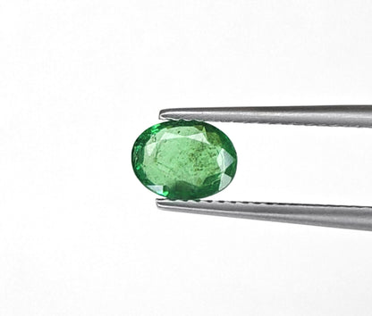 Natural Emerald Zambia Oval 0.96 carat