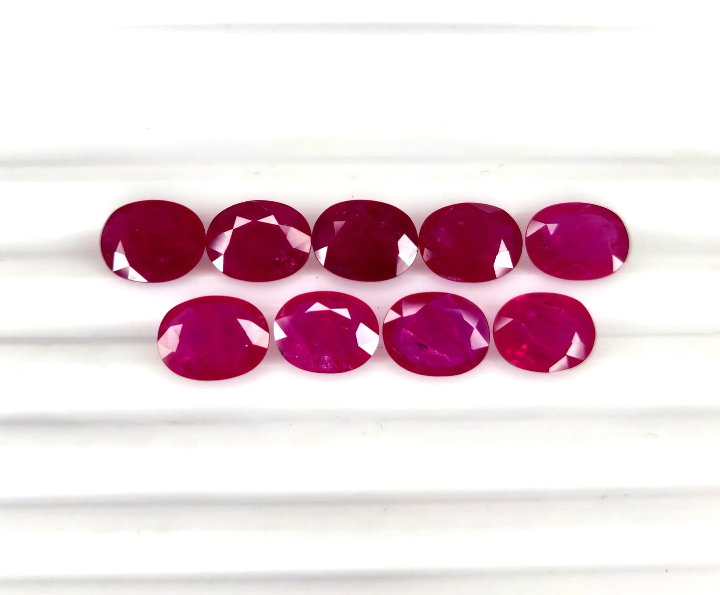 Natural Ruby Mozambique Oval 9x7 MM