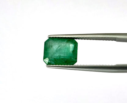 Natural Emerald Zambia Octagon 3.73 carat