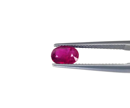 Natural Ruby Mozambique Oval 8x6 MM