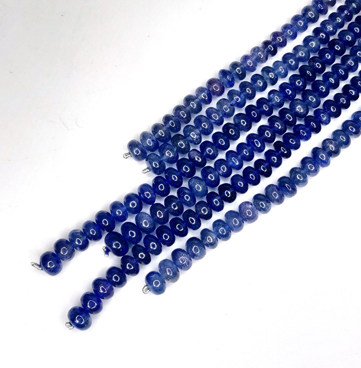 Natural Blue Sapphire Bangkok Round Beads 488.63 Carat