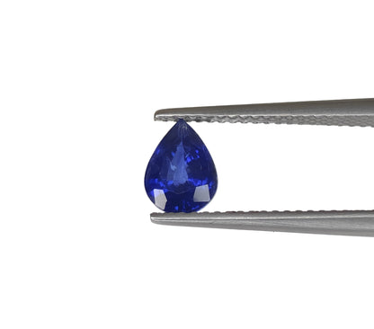 Natural Blue Sapphire Sri Lanka (Ceylon) Pear 1.05 carat