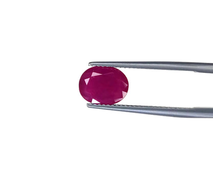 Natural Ruby Madagascar Oval 10x8 MM