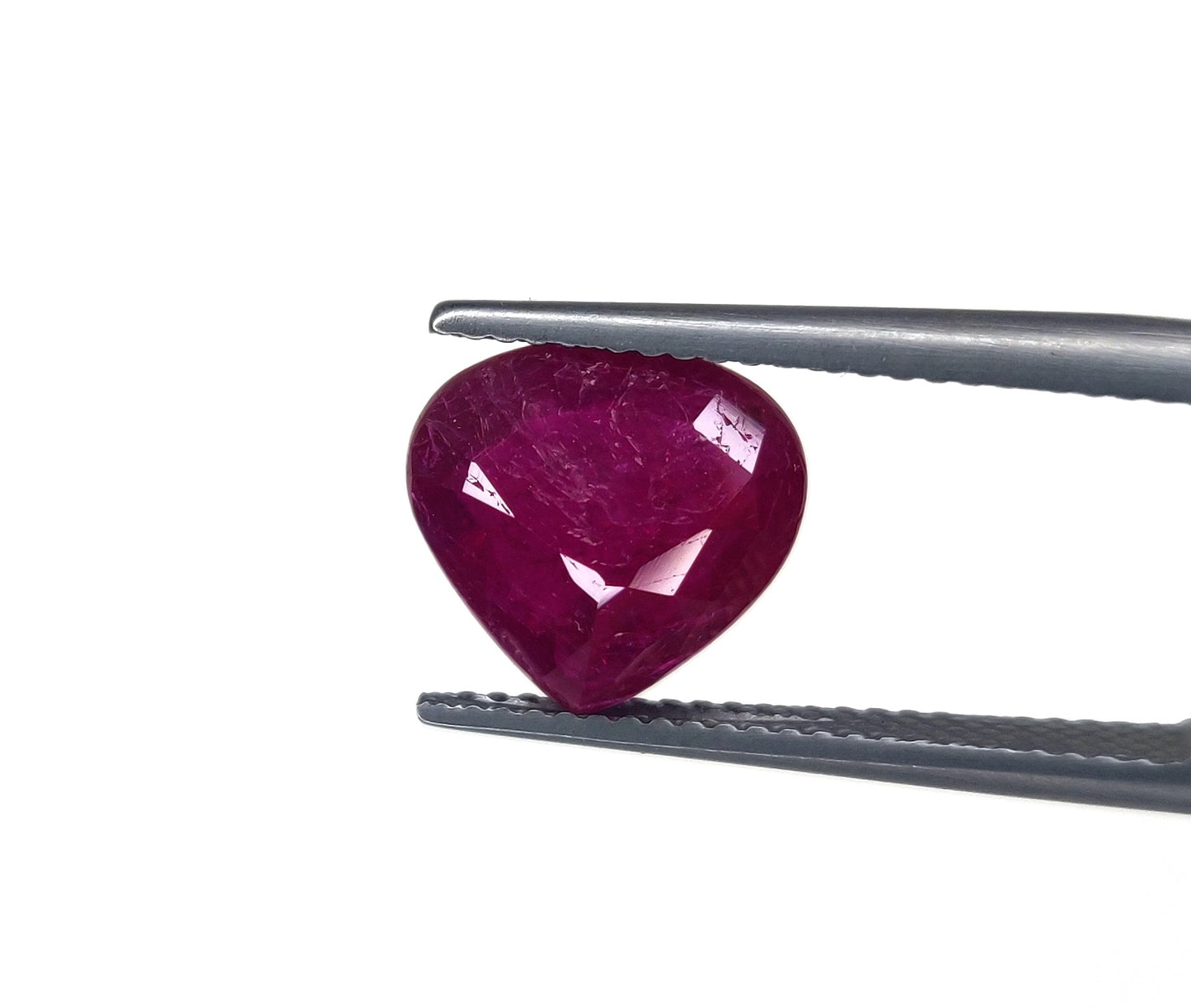 Natural Ruby Burma Heart 4.04 carat