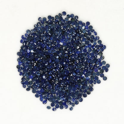Natural Blue Sapphire Madagascar Round 1.3 MM
