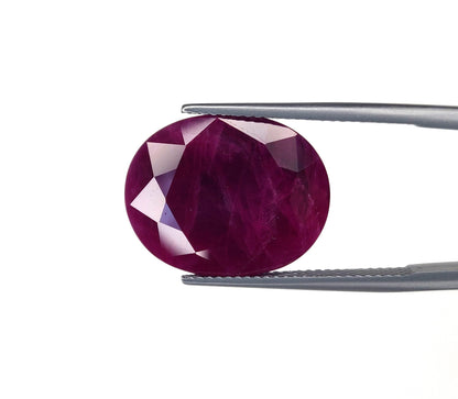Natural Ruby Burma Oval 22.60 carat