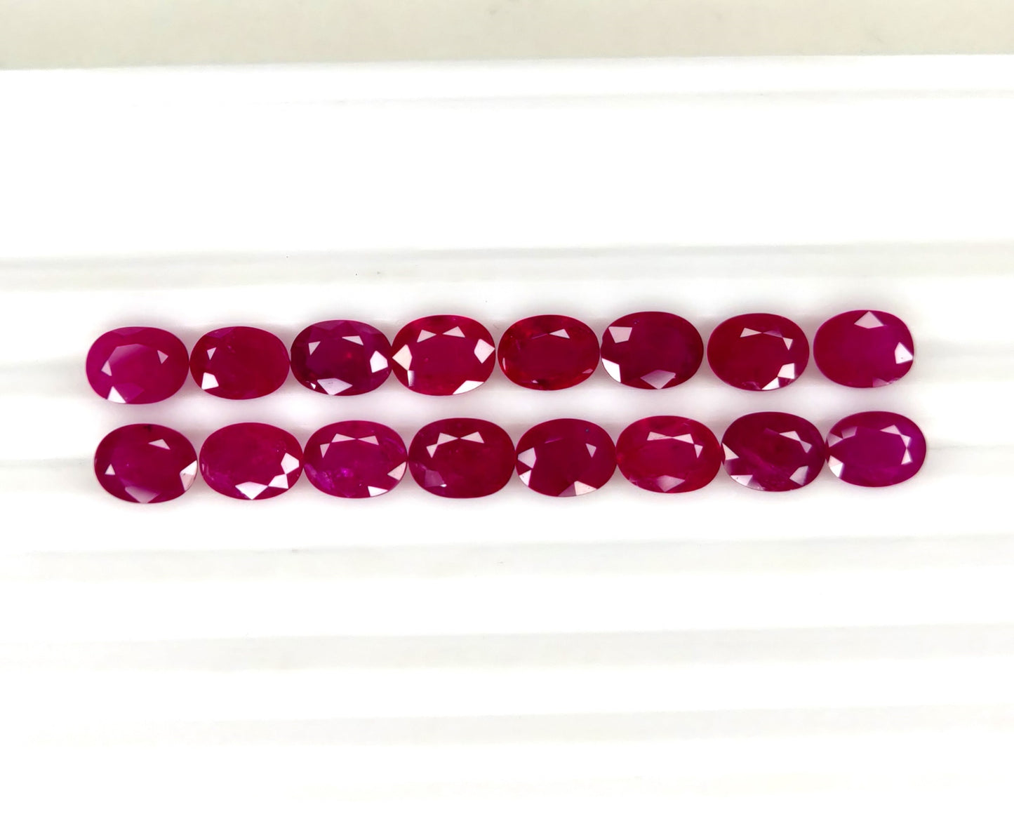 Natural Ruby Mozambique Oval 8x6 MM