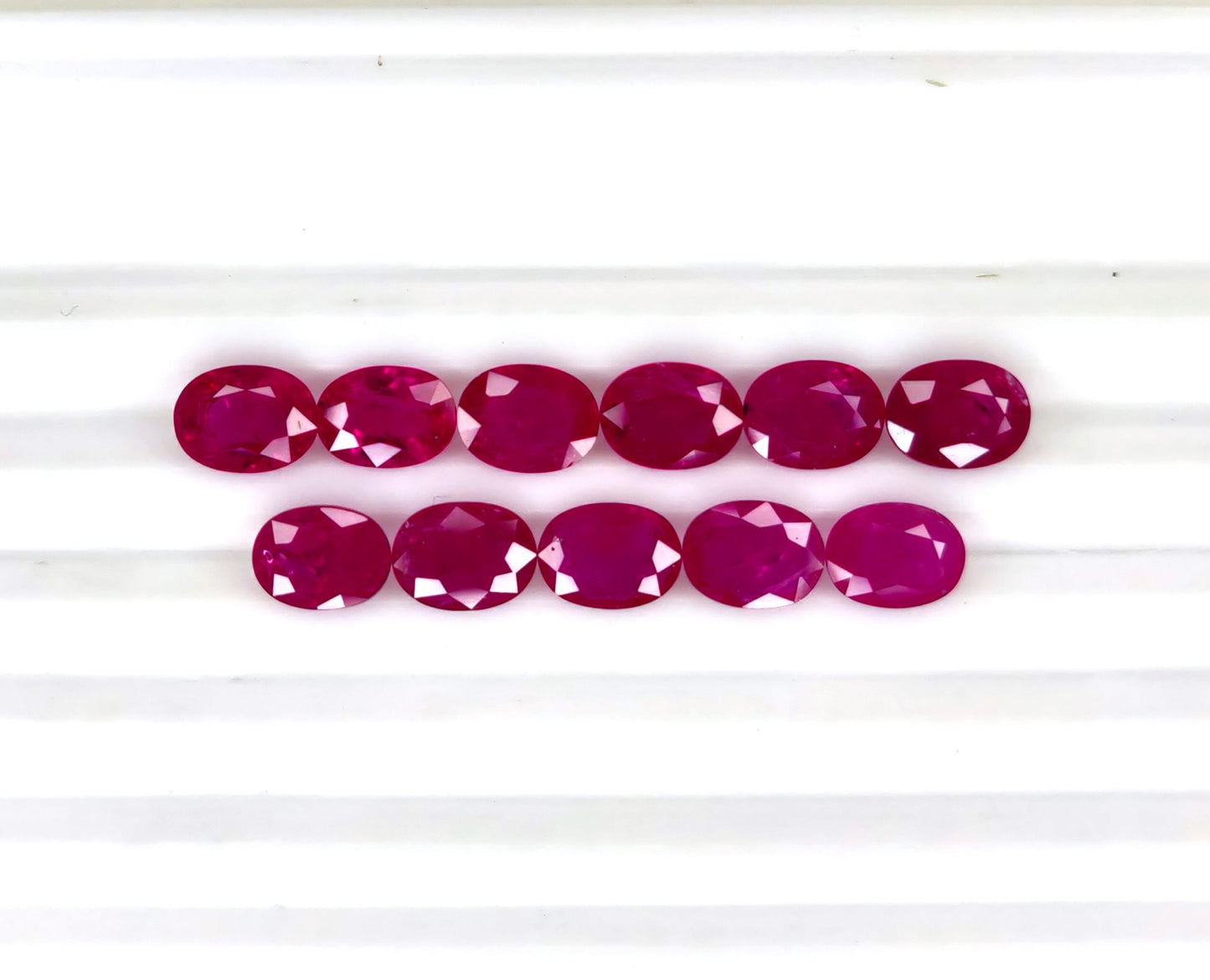 Natural Ruby Mozambique Oval 8x6 MM