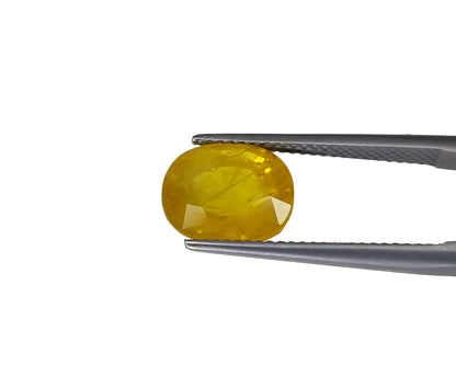 Natural Yellow Sapphire Nigeria Cushion  5.75 carat