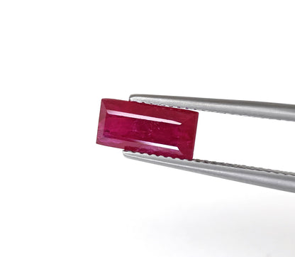 Natural Ruby Mozambique Baguette 2.30 carat