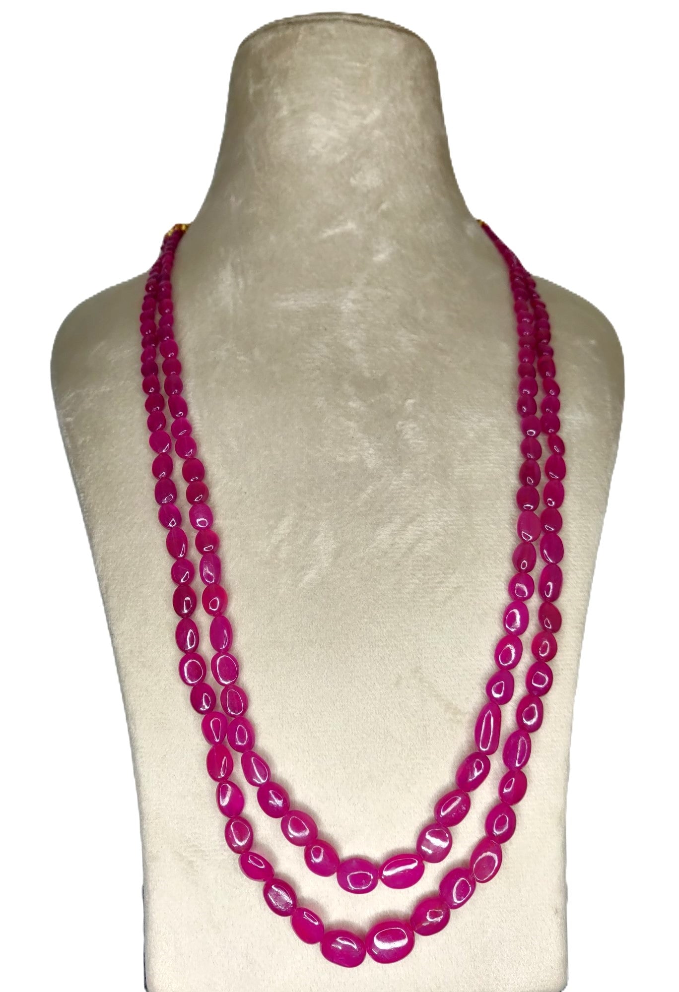 Natural Ruby Bangkok Oval Beads 330.20 Carat