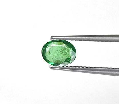 Natural Emerald Zambia Oval 0.96 carat