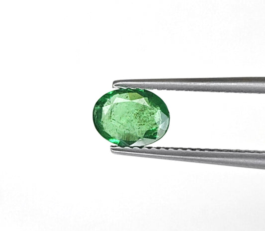 Natural Emerald Zambia Oval 0.96 carat