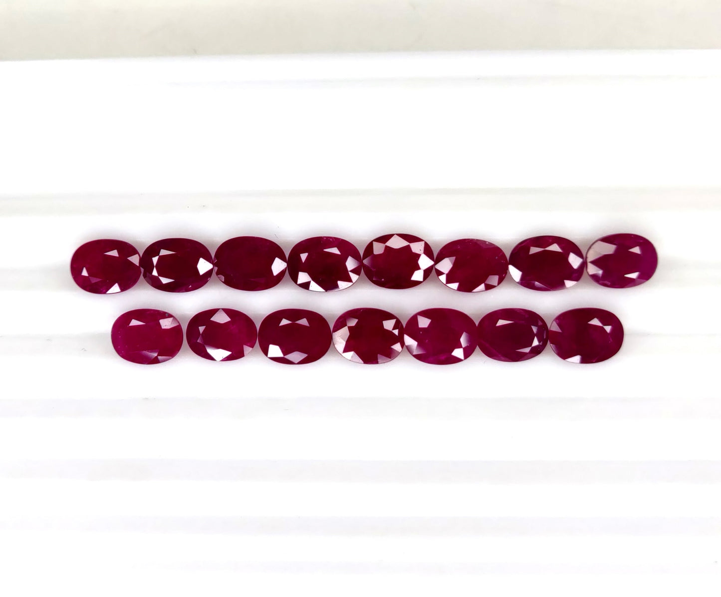Natural Ruby Mozambique Oval 8x6 MM