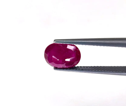 Natural Ruby Mozambique Oval 10x8 MM