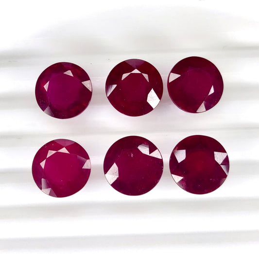 Natural Ruby Bangkok Round 11 MM