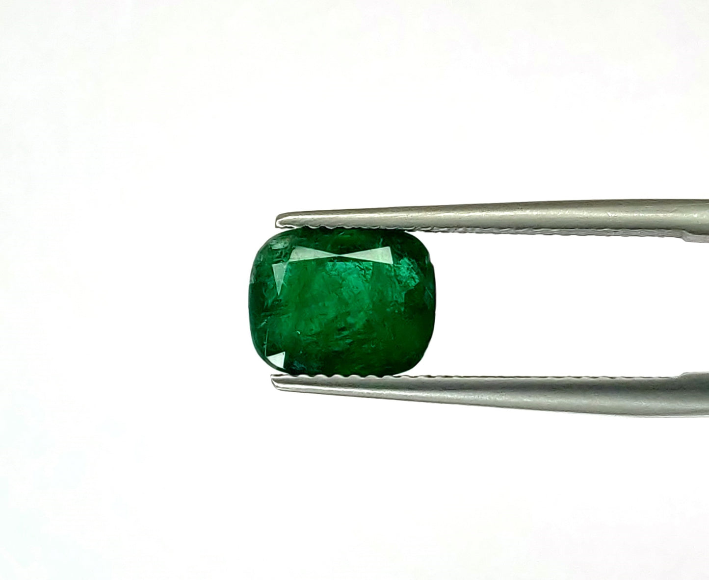 Natural Emerald Zambia Cushion 2.41 carat