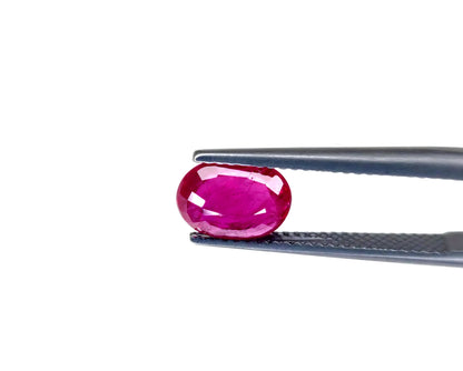 Natural Ruby Mozambique Oval 9x7 MM