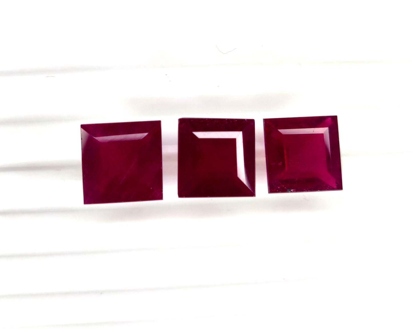 Natural Ruby Bangkok Square 12 MM