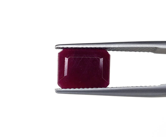 Natural Ruby Africa Octagon 4.52 carat