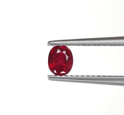 Natural Ruby Mozambique Oval 0.4 carat