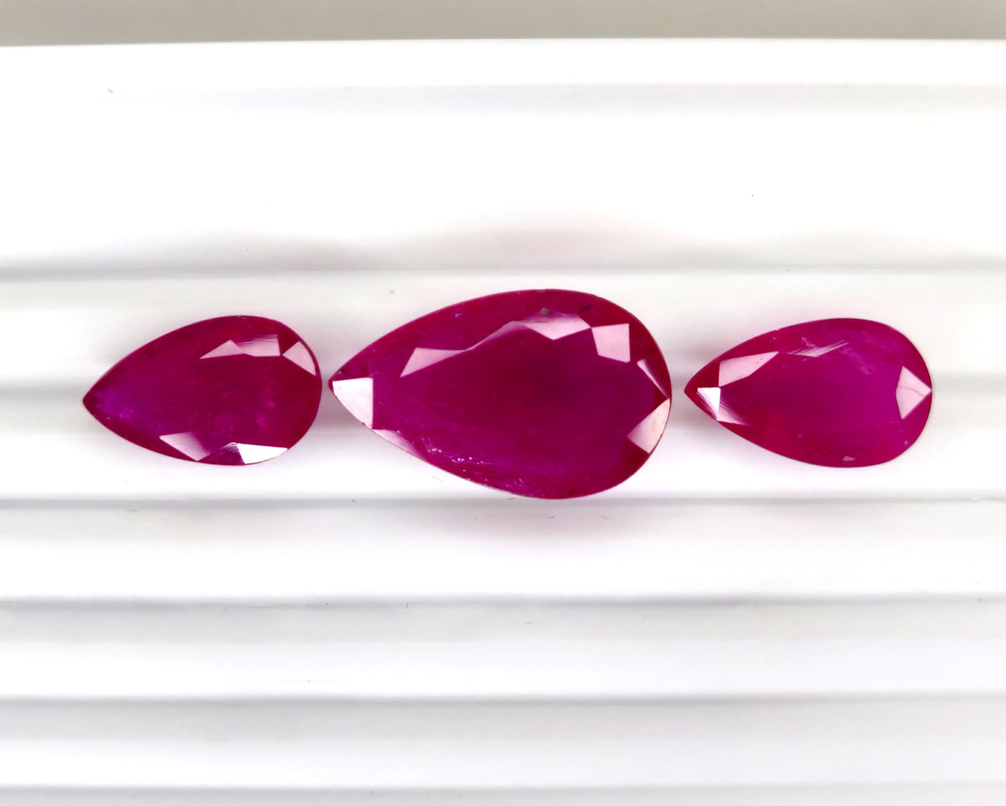 Natural Ruby Mozambique Pear 28.97 carat