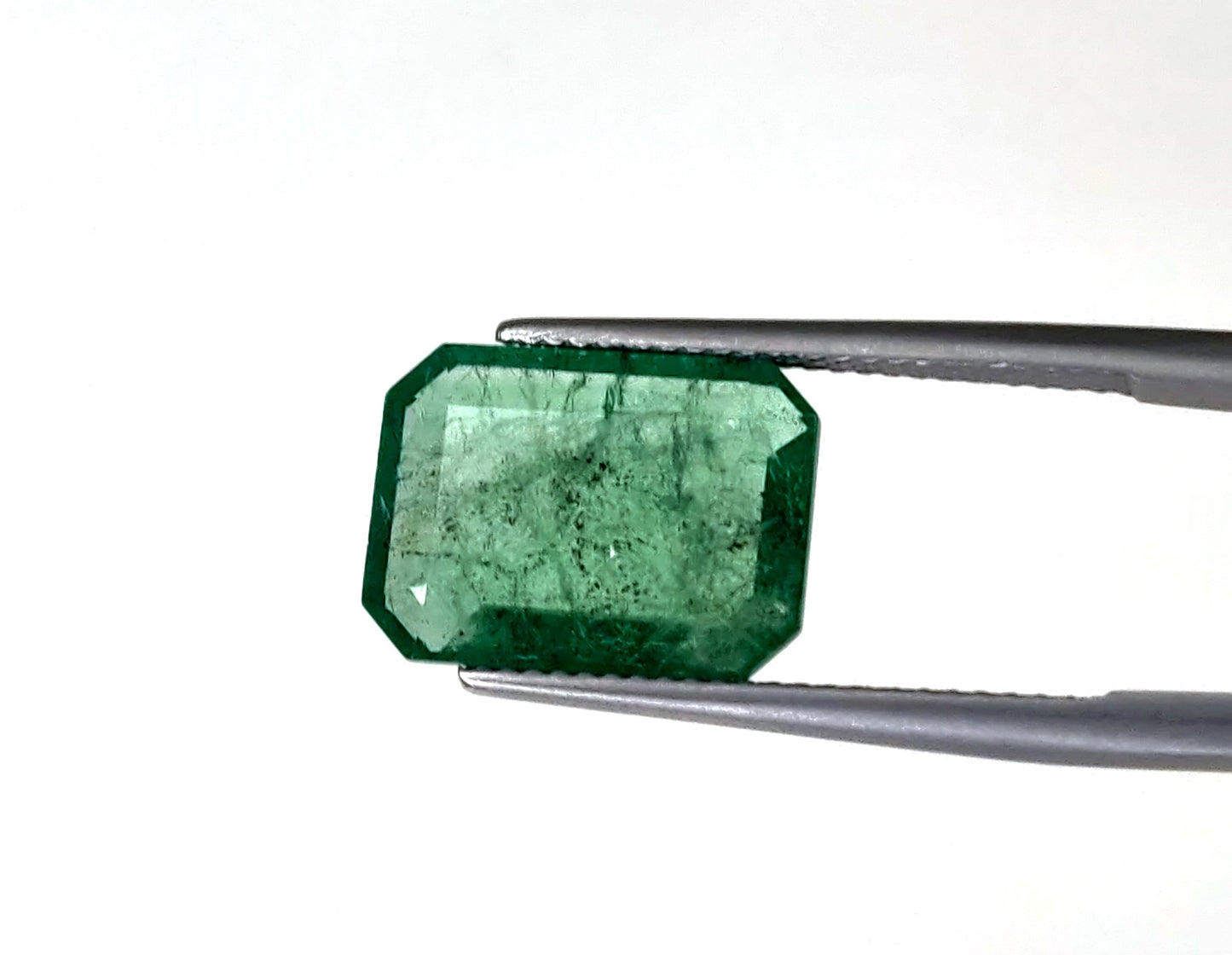 Natural Emerald Zambia  Octagon   5.95 carat
