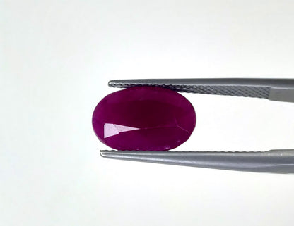 Natural Ruby Africa Oval 5.42 carat