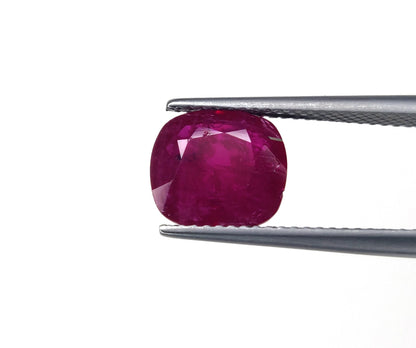 Natural Ruby Mozambique Cushion 3.15 carat