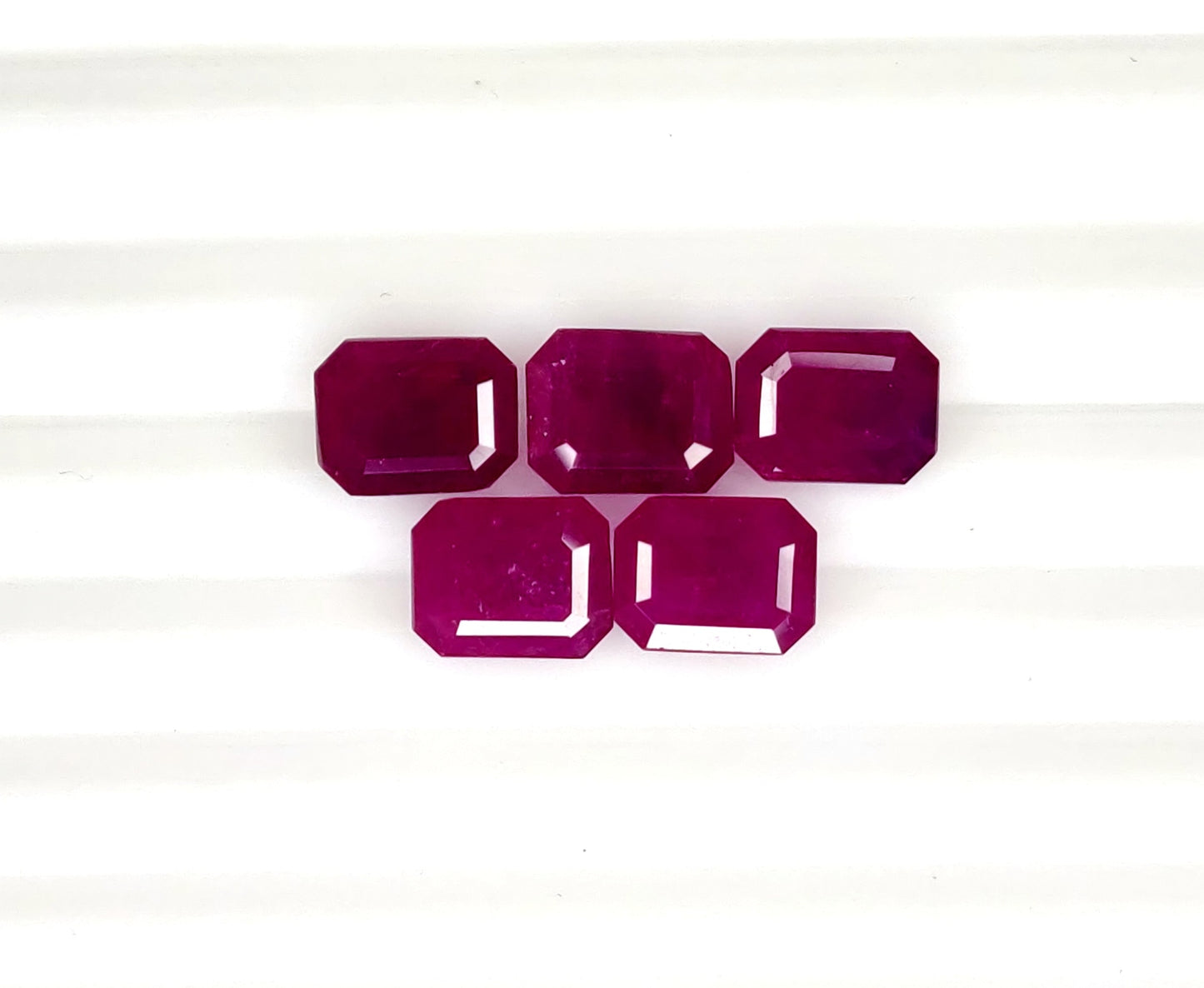 Natural Ruby Madagascar Octagon 9x7 MM
