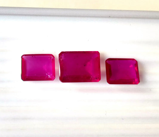 Natural Ruby Mozambique Octagon 25.87 carat