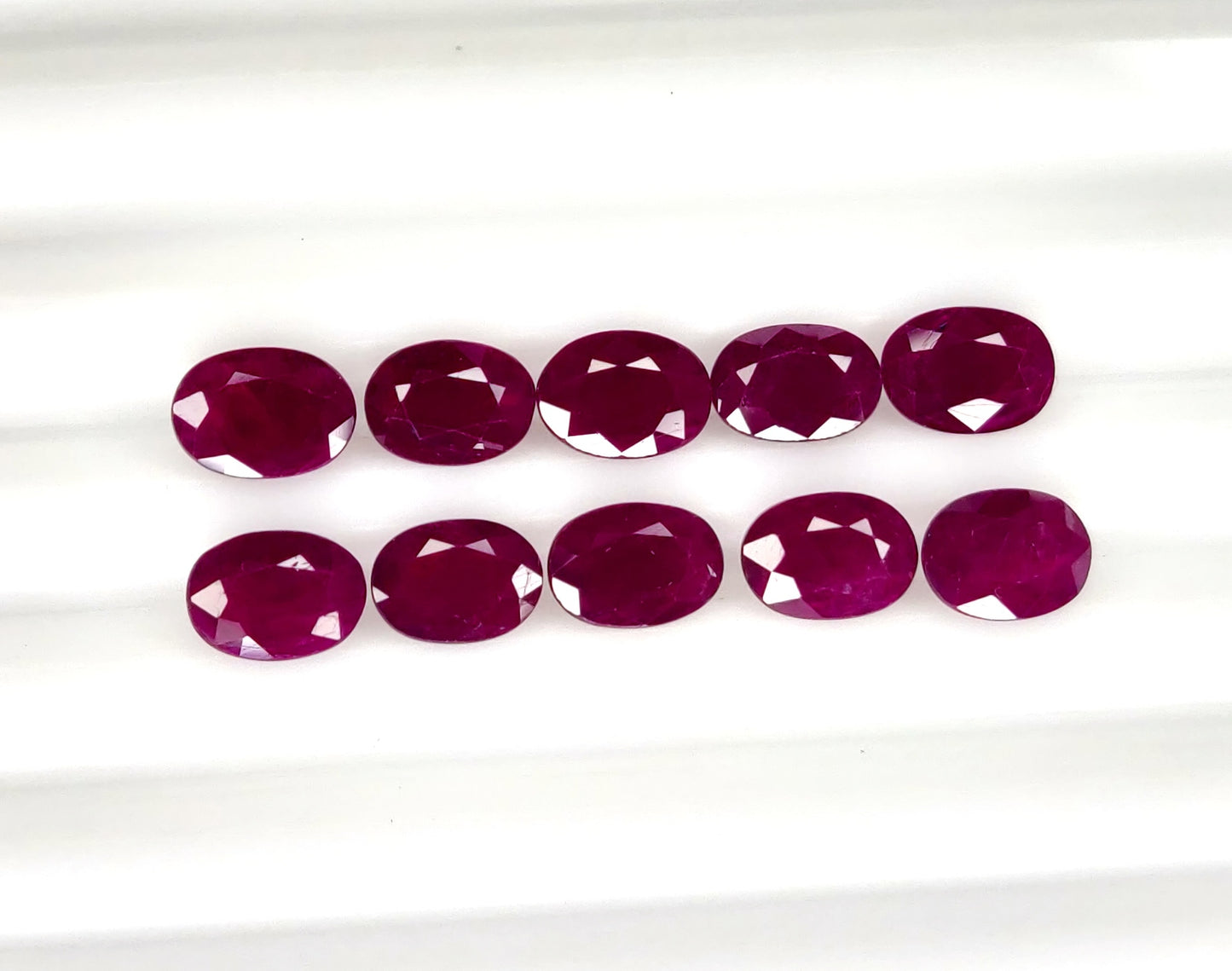 Natural Ruby Longido Oval 7x5 MM
