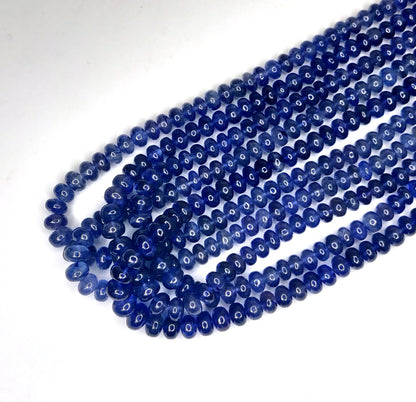 Natural Blue Sapphire Bangkok Round Beads 1,027.18 Carat