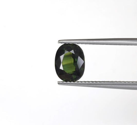 Natural Teal Sapphire Madagascar Oval 2.20 carat
