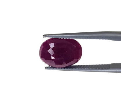 Natural Ruby Africa Oval 7.96 carat