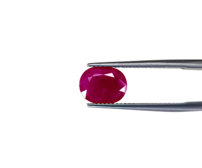 Natural Ruby Mozambique Oval 10x8 MM