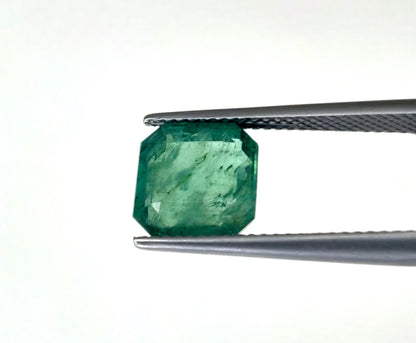 Natural Emerald Zambia  Square -Octagon  3.87 carat