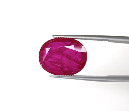 Natural Ruby Mozambique Oval 10.21 carat