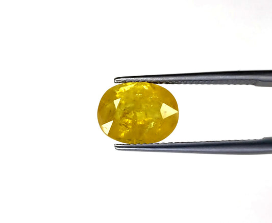 Natural Yellow Sapphire Nigeria Oval 5.49 carat