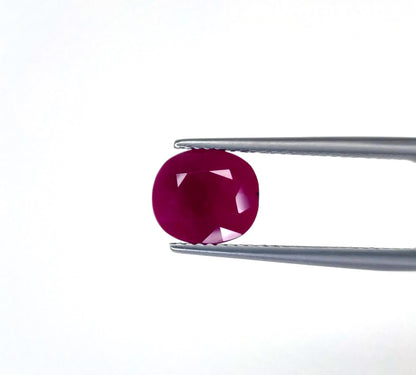 Natural Ruby Burma Oval 3.68 carat