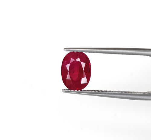 Natural Ruby Burma Oval 3.48 carat