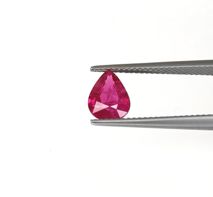Natural Ruby Mozambique Pear 1.80 carat