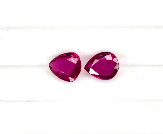 Natural Ruby Mozambique Pear 2.05 carat