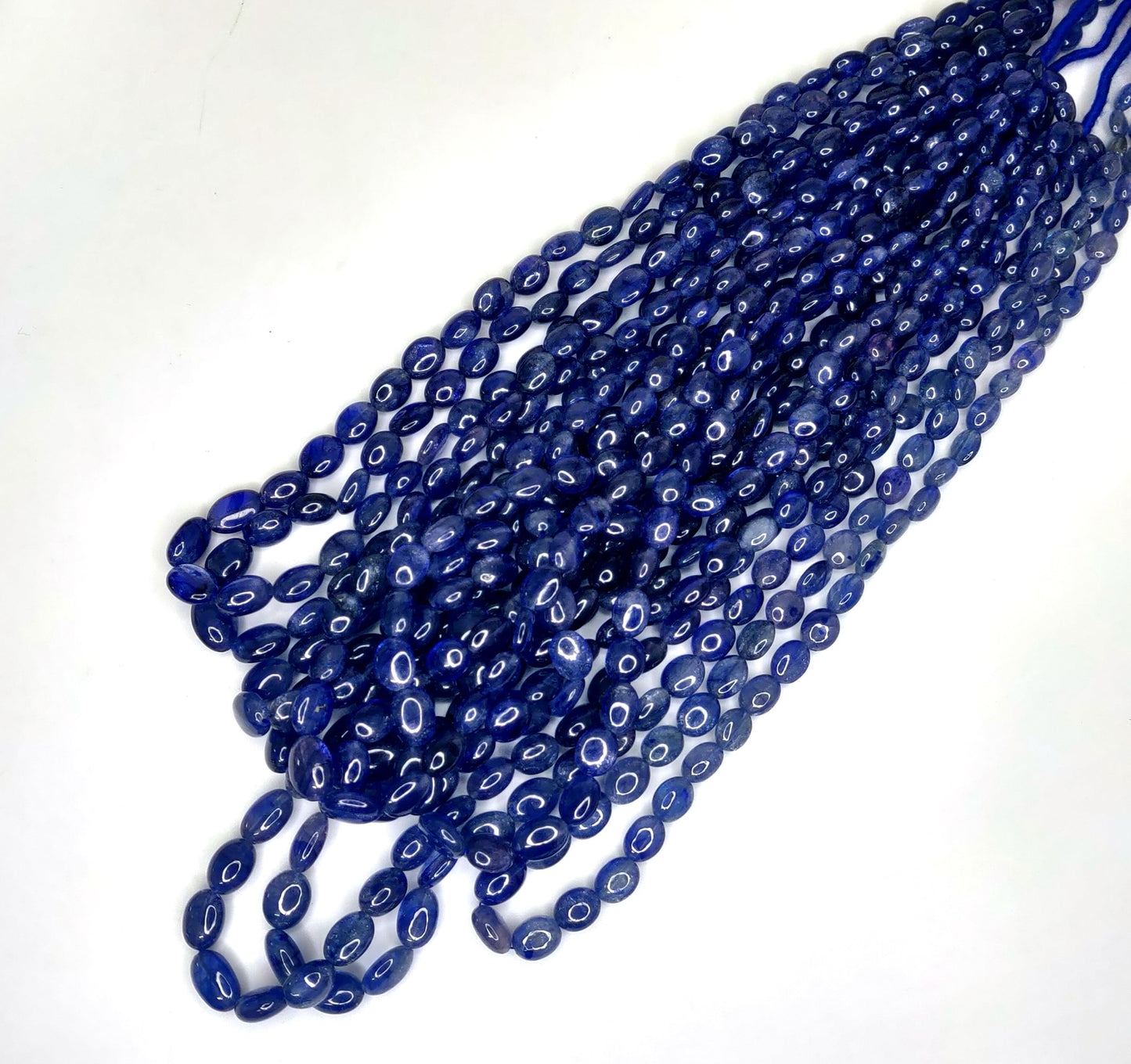 Natural Blue Sapphire Bangkok Oval Beads 1,560.81 Carat