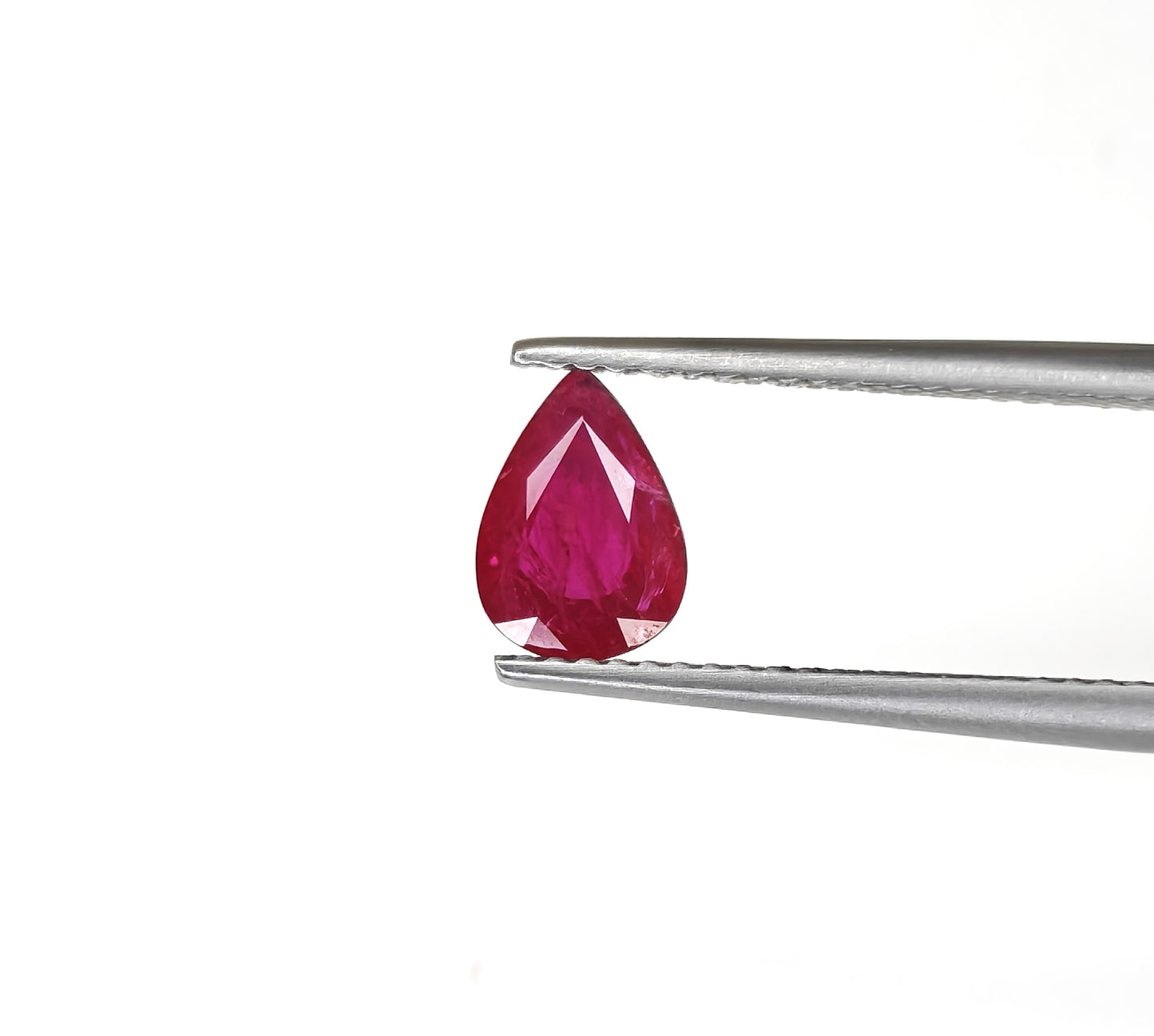 Natural Ruby Mozambique Pear 1.1 carat