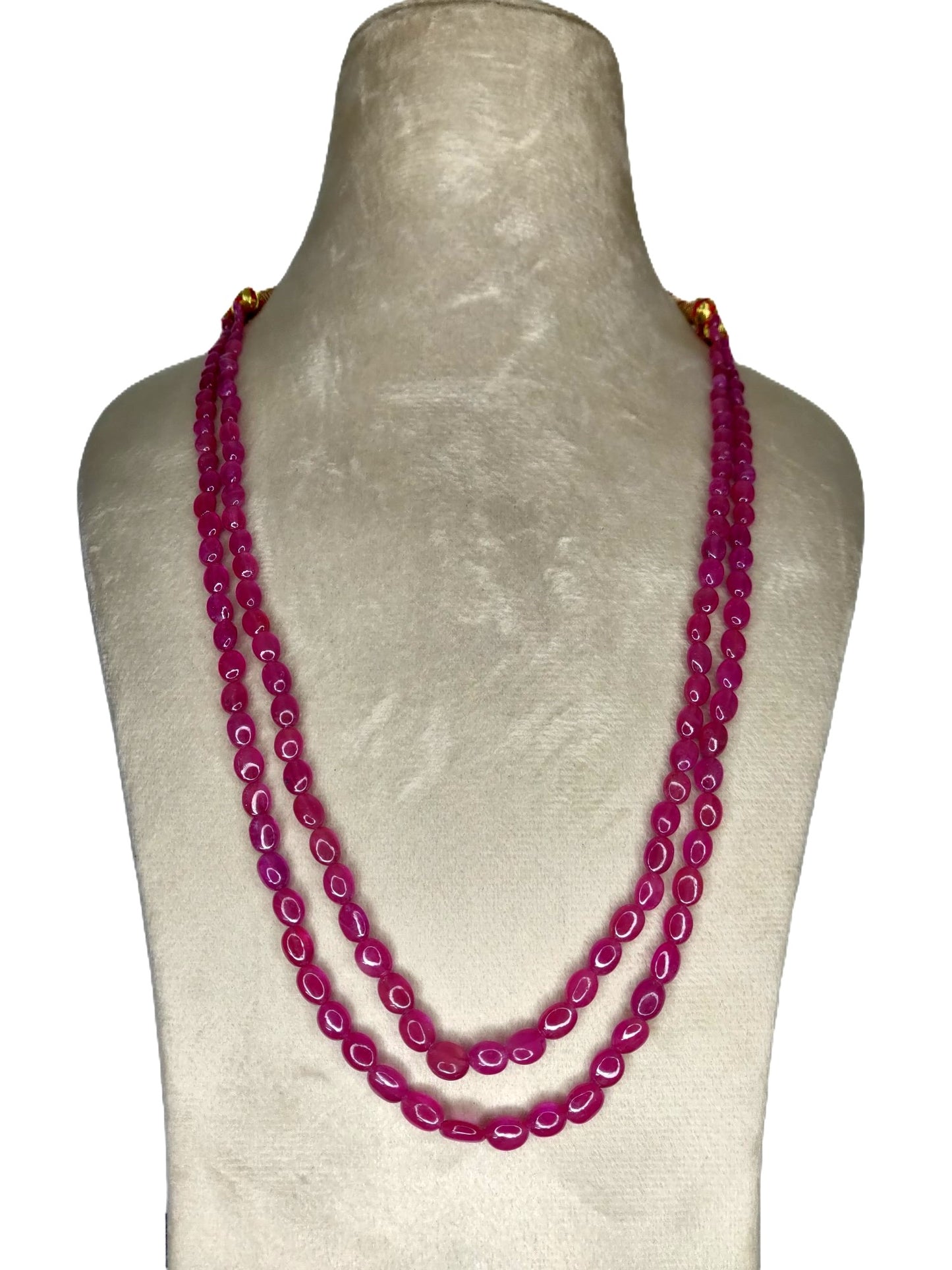 Natural Ruby Bangkok Oval Beads 172.87 Carat