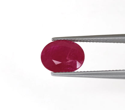 Natural Ruby Mozambique Oval 4.14 carat