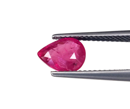 Natural Ruby Mozambique Pear 2.01 carat